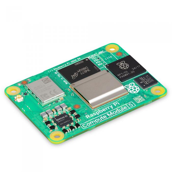 Raspberry Pi Compute Module 5 - 8GB + 16GB WiFi CM5 @ electrokit (2 av 3)