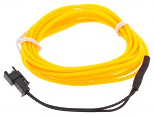 EL-wire 2.5m - yellow @ electrokit