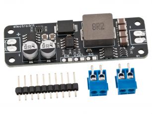 DCDC-omvandlare step-down 3.3V/5V 5A @ electrokit