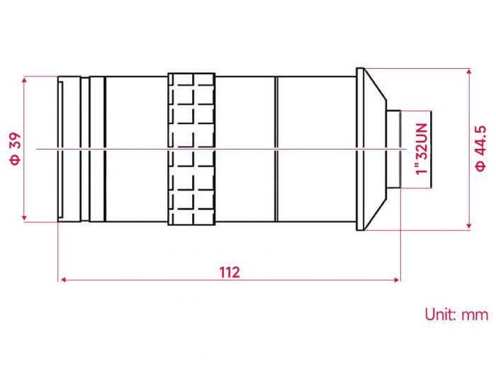 100x microscope lens for Raspberry Pi cameras with C/CS-mount @ electrokit (7 of 7)