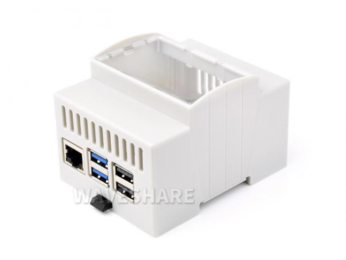 Inbyggnadslda fr Raspberry Pi 5 DIN-skena @ electrokit (5 av 7)