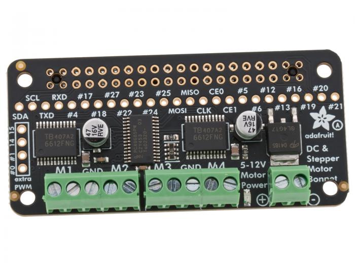 DC- och stegmotordrivare fr Raspberry Pi @ electrokit (1 av 2)