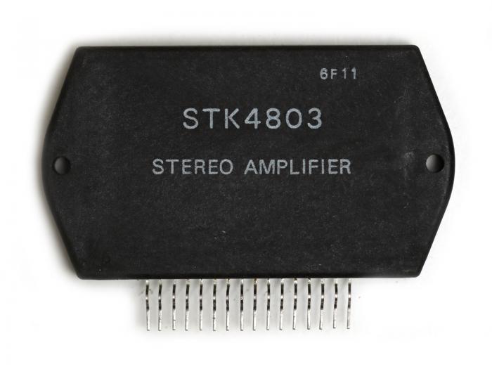 STK4803 Stereo Audio Amplifier 2x20W @ electrokit (1 av 1)