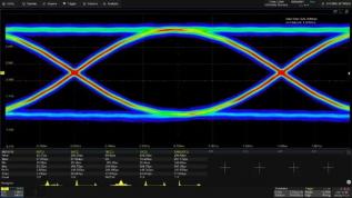 Eye Diagram / Jitter Analysis SDS7000A-EJ software @ electrokit