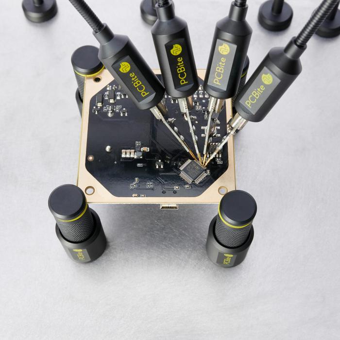 PCBite kit with 2x 200MHz and 4x handsfree probes @ electrokit (23 av 25)