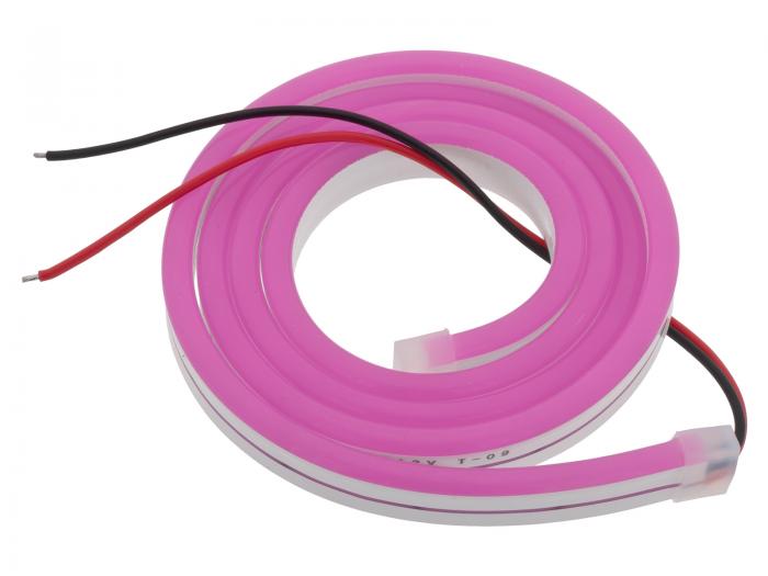 LED-slinga neonliknande 12V 1m rosa @ electrokit (1 av 2)