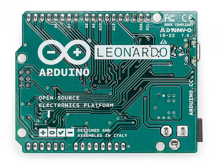 Arduino Leonardo (with headers) @ electrokit (3 av 4)