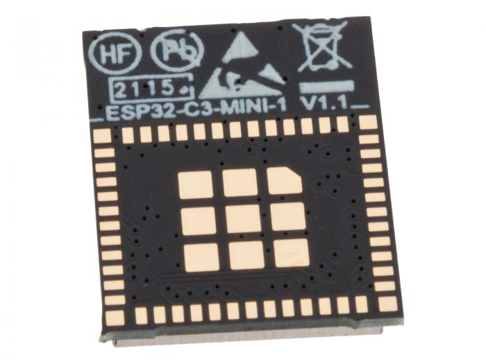 ESP32-C3-MINI-1 MCU-modul 4MB @ electrokit (3 av 3)