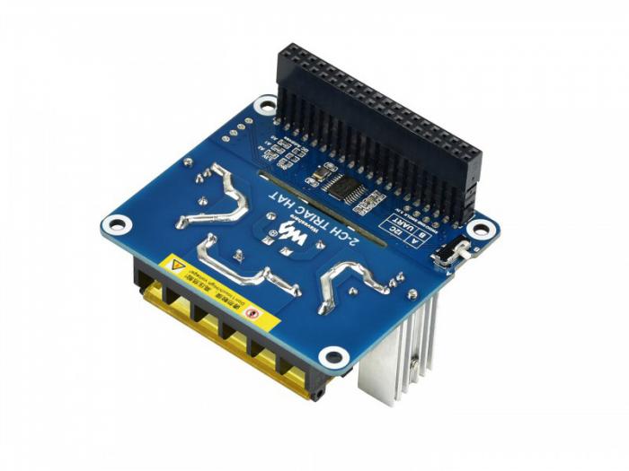 2x Triac HAT fr Raspberry Pi @ electrokit (2 av 11)