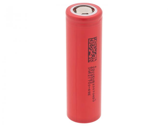 Batteri Li-Ion 21700 cell 3.7V 4500mAh @ electrokit (2 av 2)