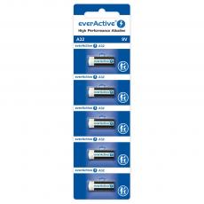 29A / A32 alkaliskt batteri 9V everActive 5-pack @ electrokit