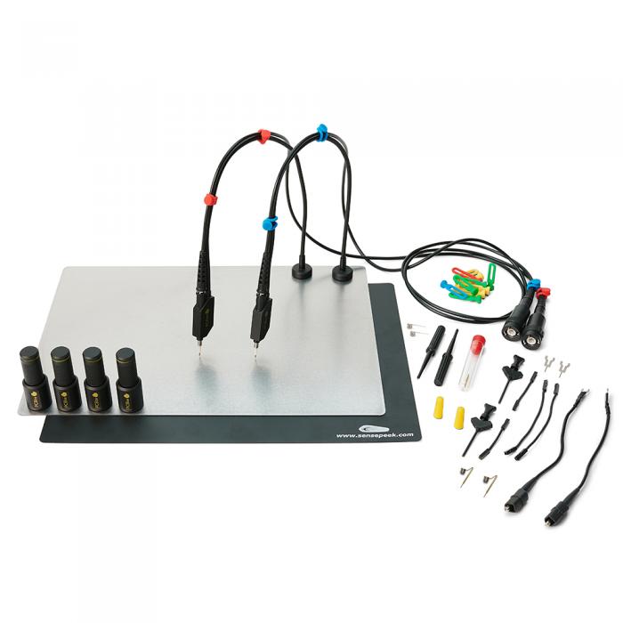 PCBite kit with 2x SQ500 500 MHz handsfree oscilloscope probes @ electrokit (1 av 21)