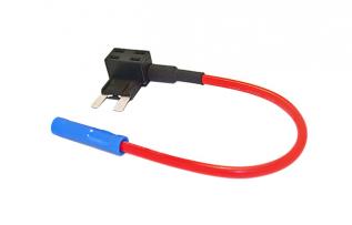 MINI in line extra circuit adapter max 10A @ electrokit