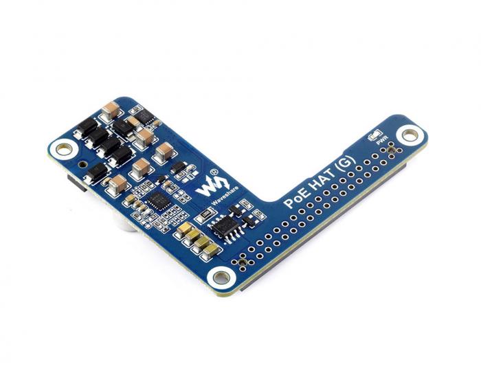 PoE HAT fr Raspberry Pi 5 - 5V 5A @ electrokit (2 av 5)