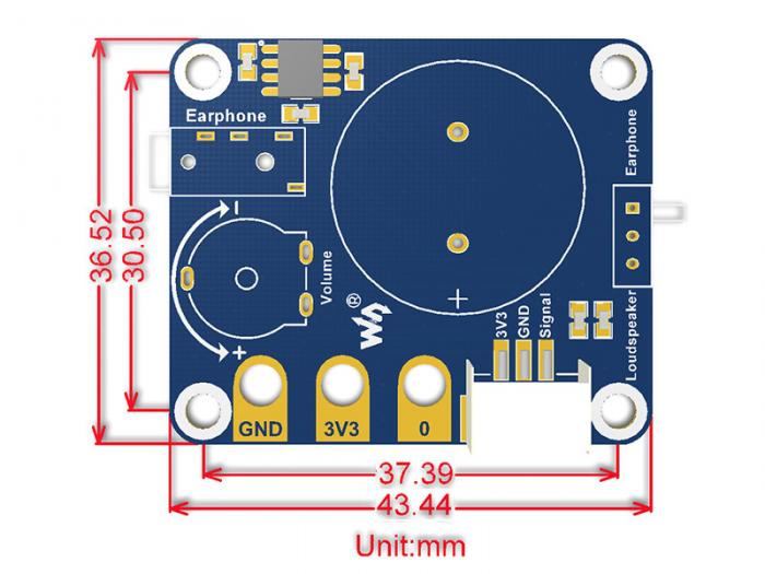 Frstrkare & hgtalare fr micro:bit @ electrokit (5 av 5)