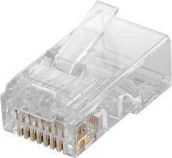 Network plug RJ45 cat6 UTP @ electrokit