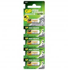 GP 23A alkaliskt batteri 12V 5-pack @ electrokit