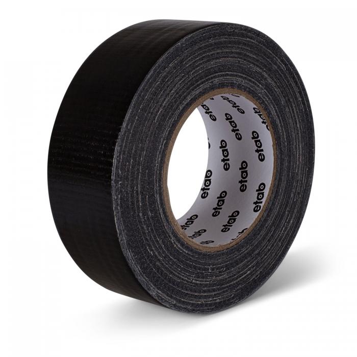 Duct tape black 50m 48mm @ electrokit (1 of 1)