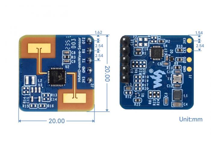 Rrelsesensor mmWave 24GHz @ electrokit (9 av 9)