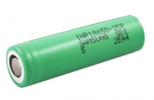 Batteri Li-Ion 18650 3.7V 2500mAh INR18650-25R @ electrokit