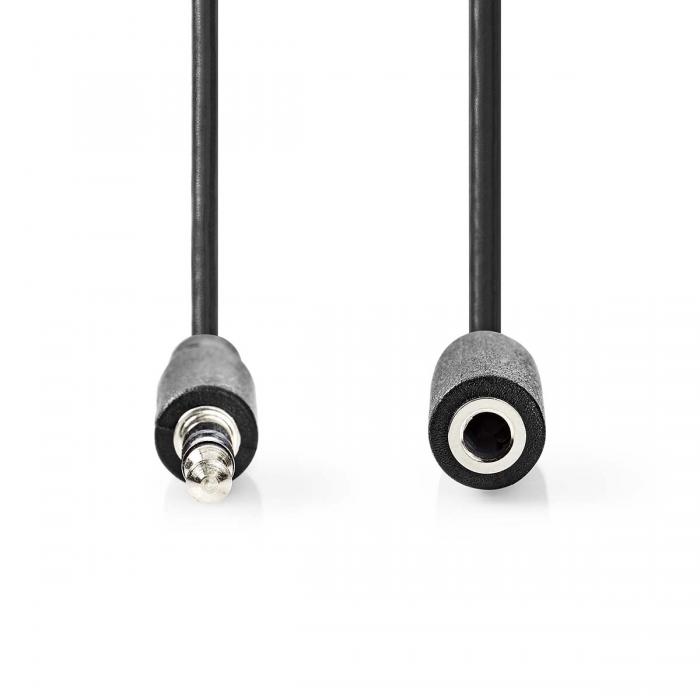 Audiokabel 3.5mm hane/hona 2m stereo @ electrokit (2 av 2)