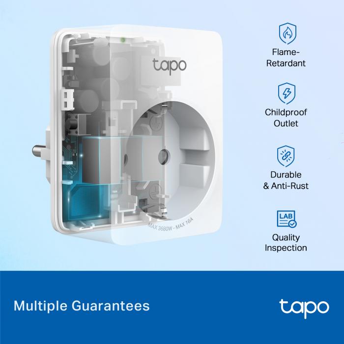 TP-Link Tapo P110 Smart Wi-Fi Socket @ electrokit (3 av 4)