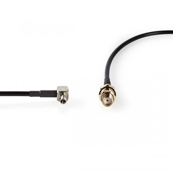 Adapter cable SMA female to TS9 0.2m @ electrokit (2 of 2)