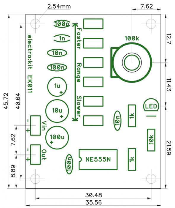 Pulsgenerator 0.8Hz - 260kHz EK011 @ electrokit (6 av 6)