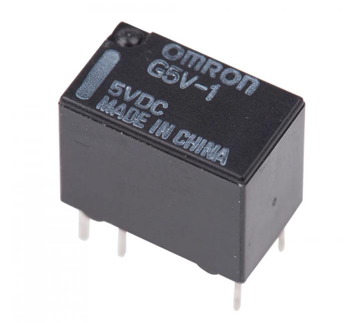 Rel Omron G5V-1 vxlande 1-pol 5V 1A @ electrokit (1 av 1)