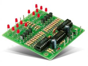 Elektronisk tärning dubbel - byggsats @ electrokit