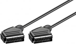 Scart cable 21-pin 1.5m @ electrokit