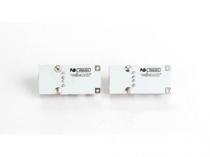 Step-up 2.5-5V till 5V 0.6A USB 2-pack @ electrokit (3 av 3)