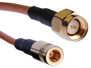 Cable SMA male to SMB female RG-316 0.75m 6GHz Tekbox @ electrokit