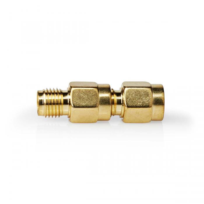 Adapter SMA-RP male to SMA female 2-pack @ electrokit (2 of 3)