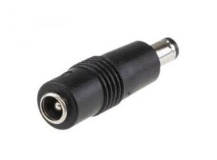 DC-adapter 5.5x2.1x11 hona till 5.5x2.5x9.5 hane @ electrokit