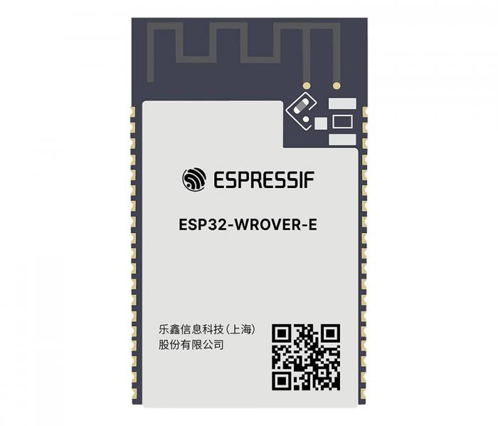 ESP32-WROVER-E MCU-modul 16MB, PSRAM 8MB @ electrokit (1 av 1)