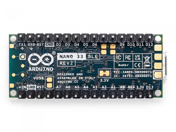 Arduino Nano 33 BLE REV2 (with headers) @ electrokit (3 of 5)