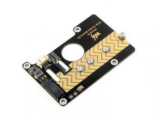 PCIe till M.2 HAT för Raspberry Pi 5 @ electrokit