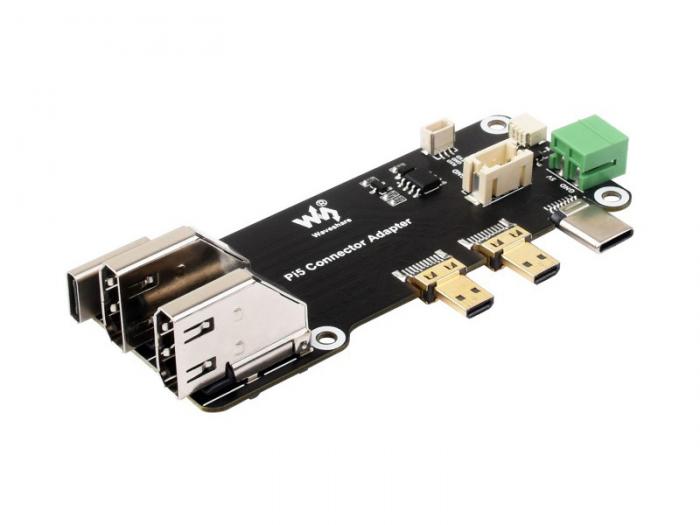 2x HDMI-brygga fr Raspberry Pi 4/5 @ electrokit (1 av 6)