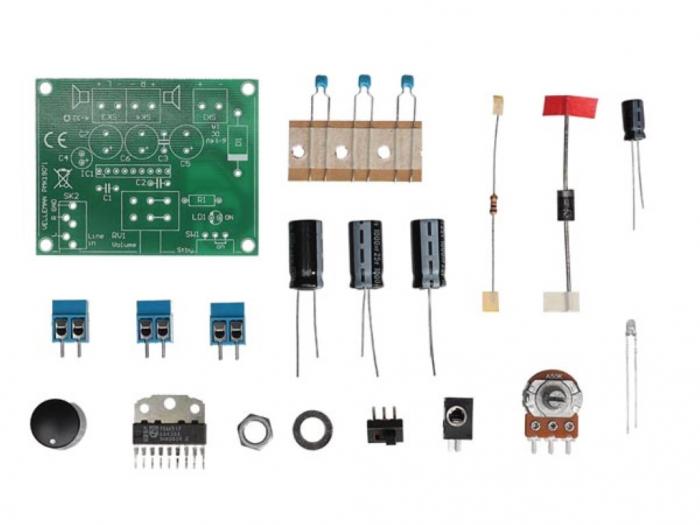 Stereo-frstrkare 5W - byggsats @ electrokit (5 av 5)