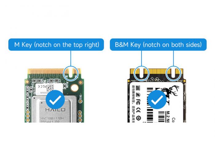 PoE-strmfrsrjningskort fr Raspberry Pi 5 - 5V 4.5A med M.2 @ electrokit (9 of 11)