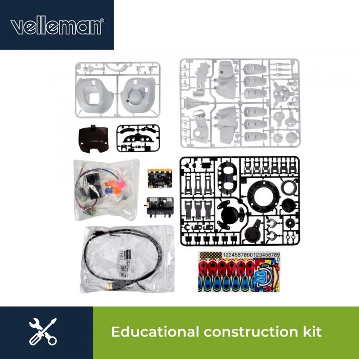 Tobbie II Robot kit (inkl. micro:bit) - byggsats @ electrokit (7 av 9)