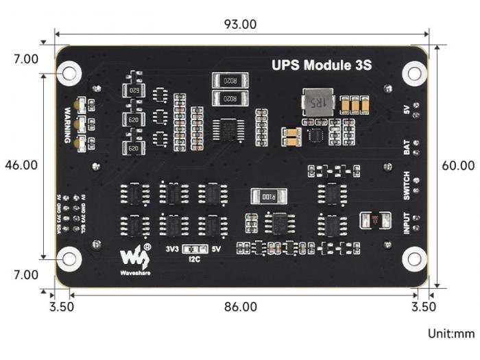 UPS-modul 3x18650 5V 5A @ electrokit (13 av 13)