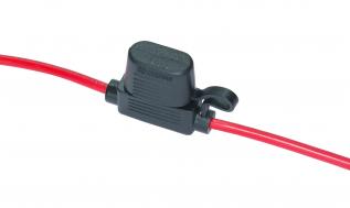 MIDI Blade fuse holder 20A with cable @ electrokit