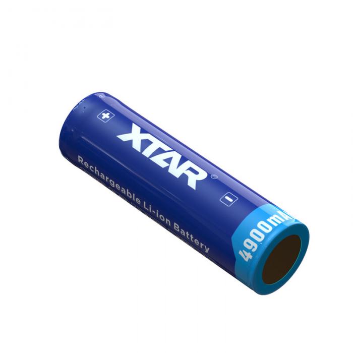 Xtar 21700 3.7V Li-ion 4900mAh battery with protection @ electrokit (2 of 2)