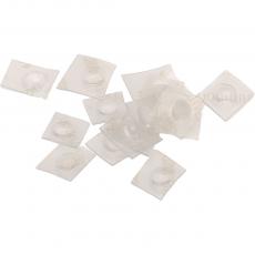 3M Bumpon gummifot ø6.4x1.9mm transparent @ electrokit