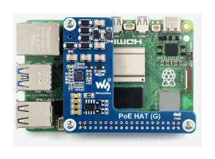 PoE HAT för Raspberry Pi 5 - 5V 5A @ electrokit