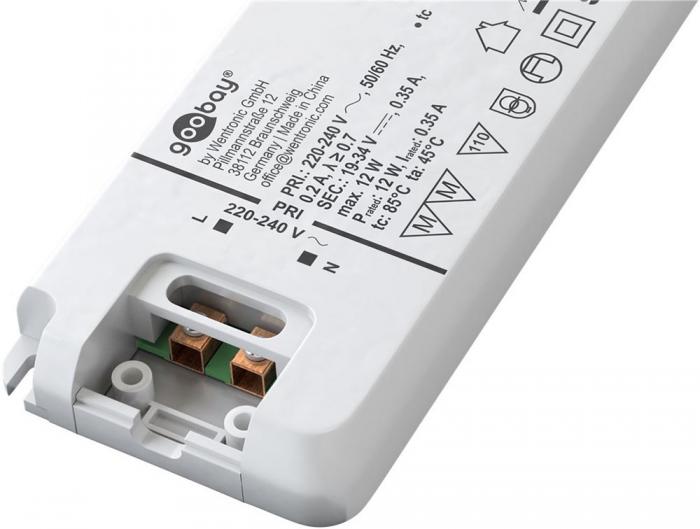 LED power supply 350mA 12W - constant current @ electrokit (2 of 4)