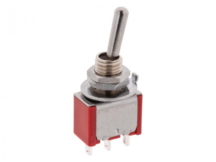 Toggle switch 1-p ON-ON MTS-102 @ electrokit (1 of 2)