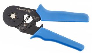 Crimping tool for ferrules, hex jaws @ electrokit